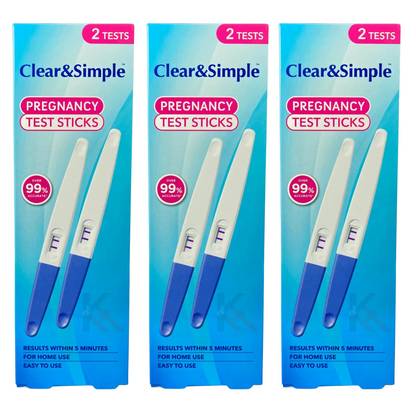6 Pregnancy Test Home Sticks Early Family Planning Early Urine Over 99% Accurate