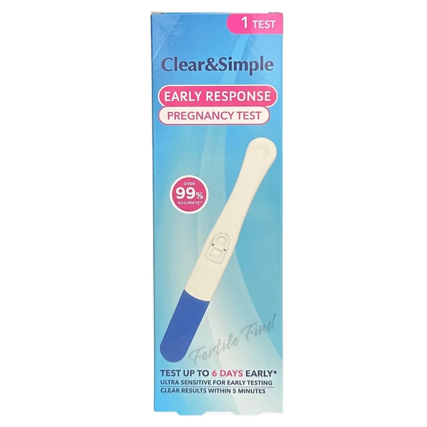 Pregnancy Test Early Response Family Planning Urine Home Use Over 99% Accurate