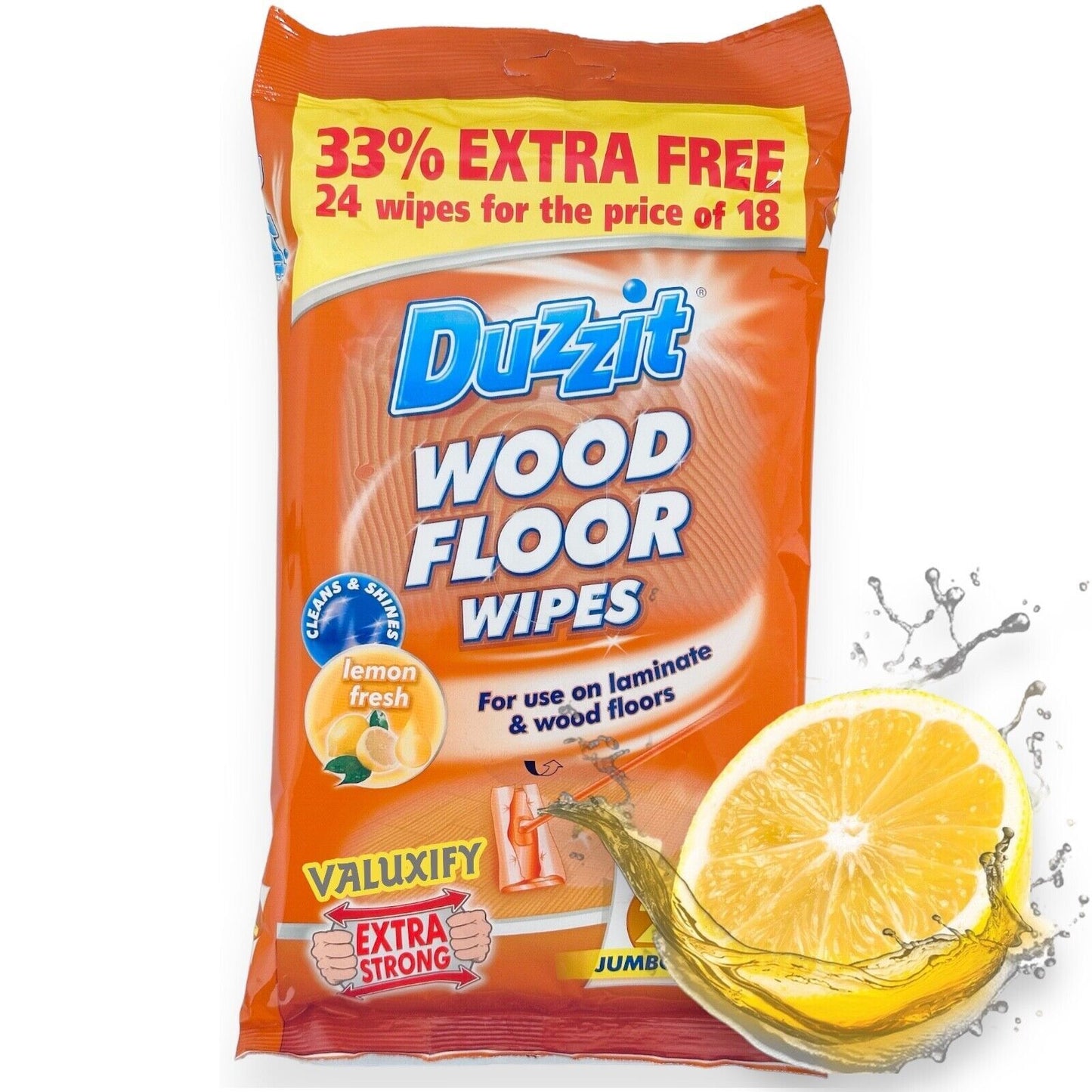 Wood Floor Wipes Household Cleaning Wipes Laminate Wood Floor Pack of 3