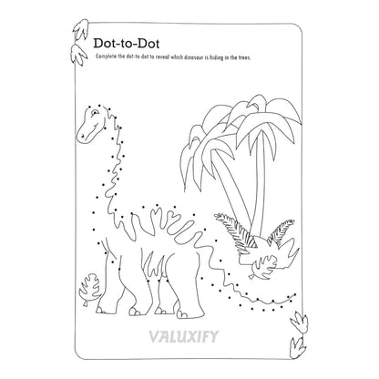 Kids Dinosaur & Dragon Activity Book