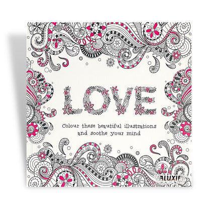 Advance Adult Colouring Books Mindfulness Relax Your Mind Colour Therapy 2 Books