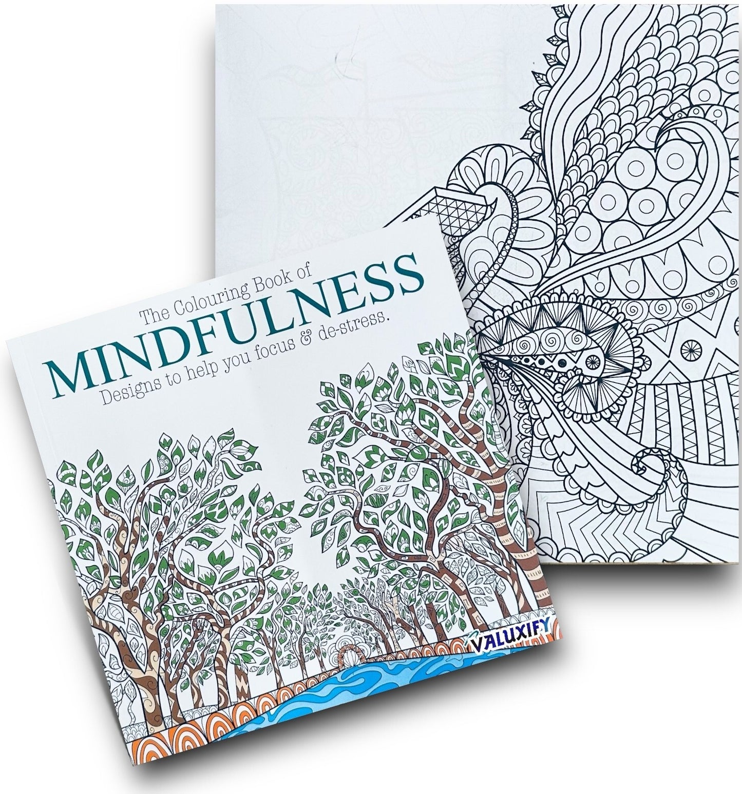 2 | Advanced Adult Colouring Book Anti Stress Relaxing Colour Therapy Mind Relax