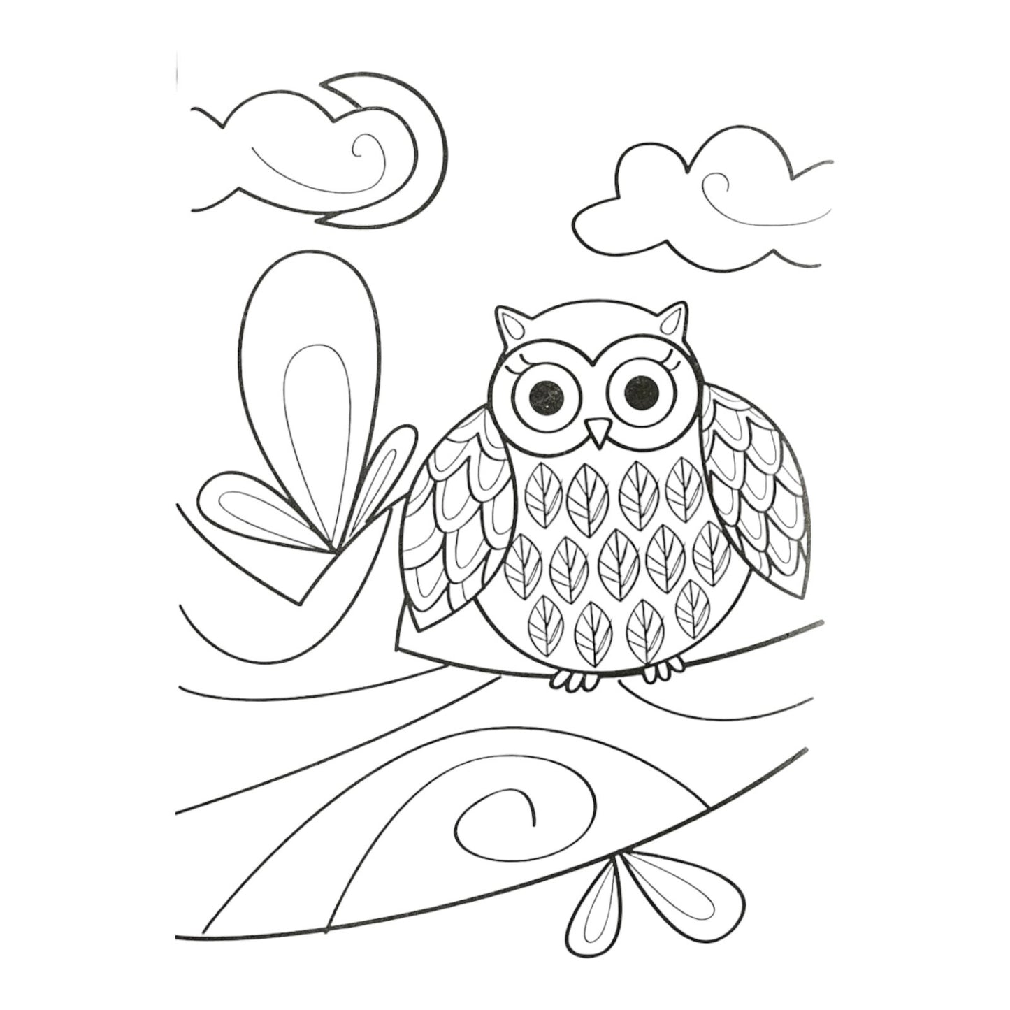 Kids Colouring Book Enchanted Garden Children Fun Activity Book Art Craft A4