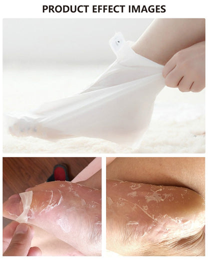 2 x Exfoliating Foot Peel Sock Mask Lavender Baby Soft Feet Removes Dead Skin