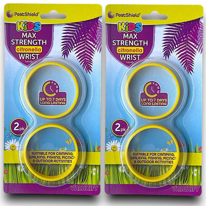 4 | Insect Repellent wrist band For Kids Mosquito Repellent Camping Fishing