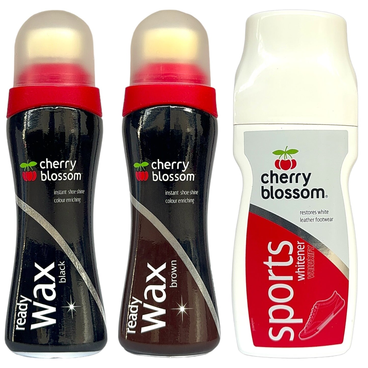 2 Cherry Blossom Shoe Wax Care 85ML