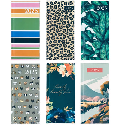 2025 Diary Slim Size Week to View 2025 Diaries Full Year Organiser Planner
