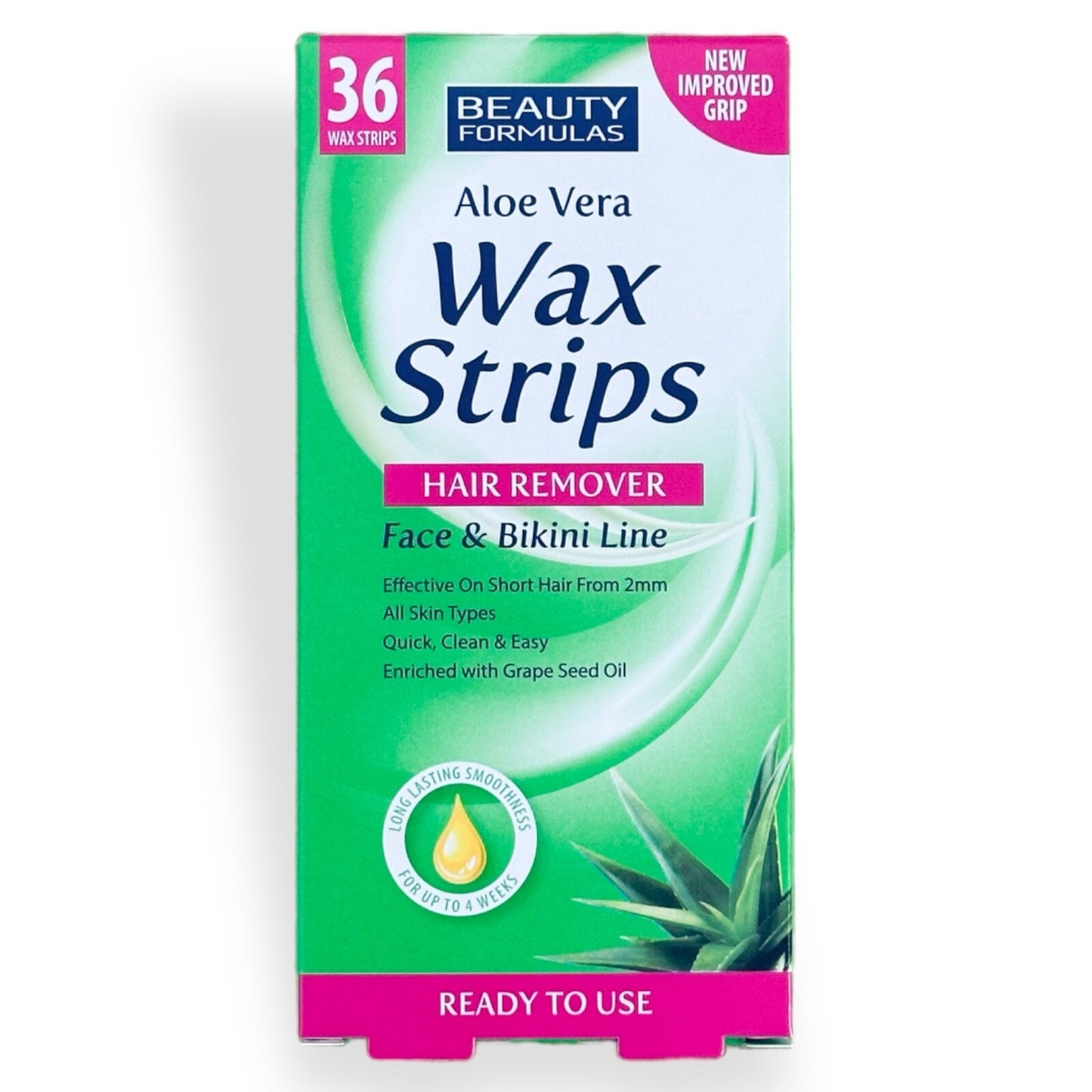 Face Bikini Wax Strips Hair Remover Face & Bikini Line Beauty Formulas