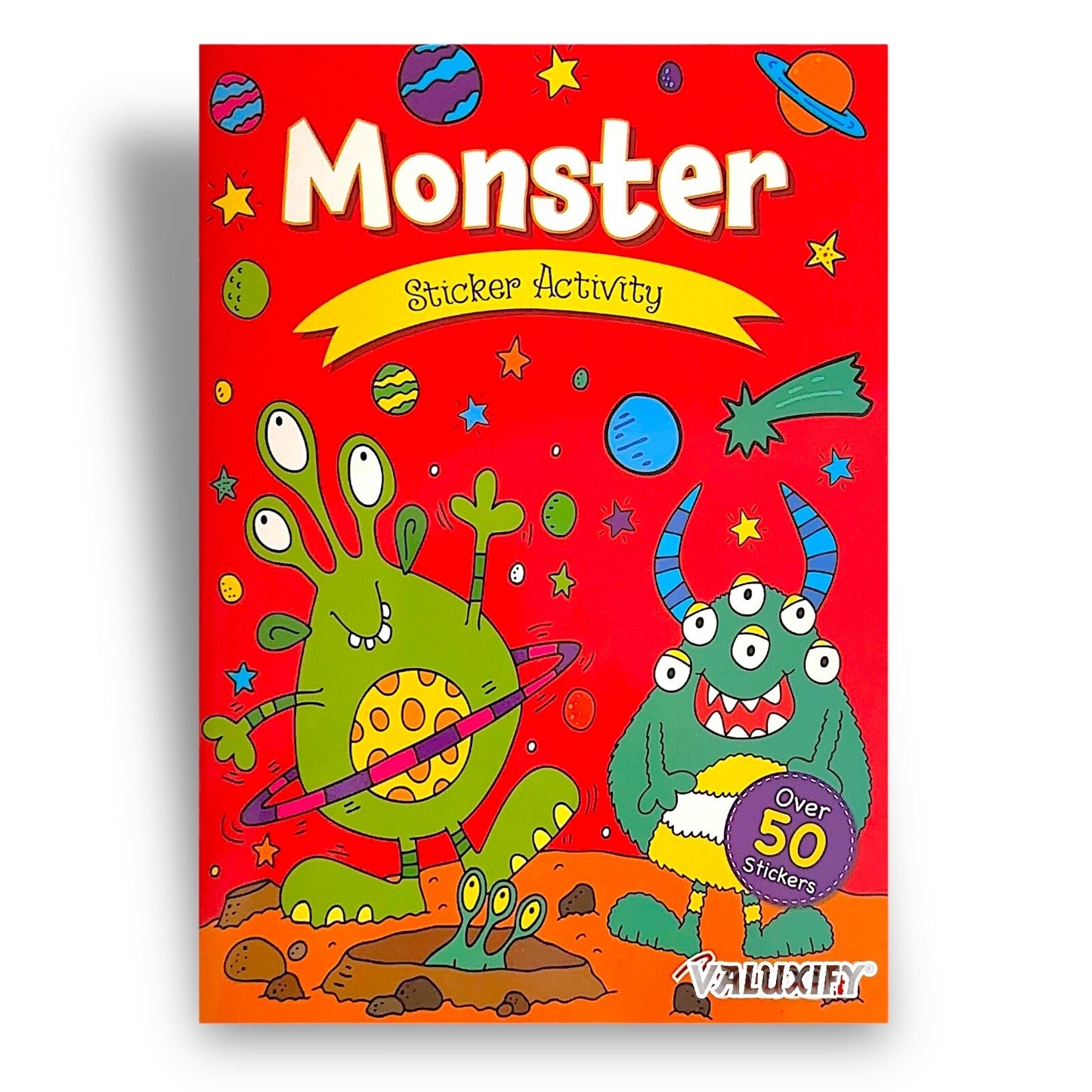 KIDS STICKER COLOURING BOOKS ACTIVITY BALLERINA UNICORN PIRATE OVER 50 STICKER