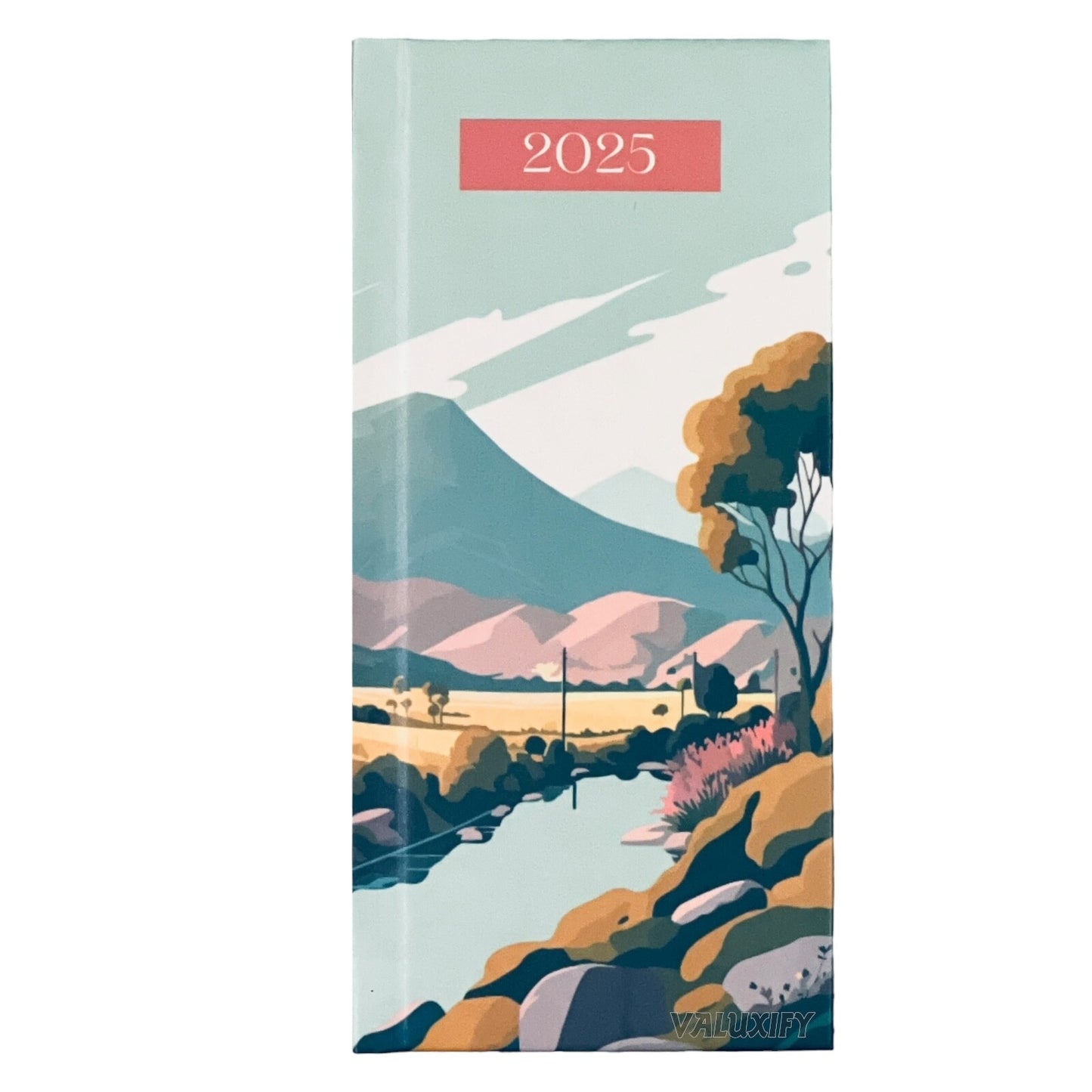 2025 Diary Slim Size Week to View 2025 Diaries Full Year Organiser Planner