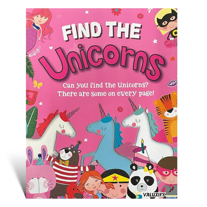 Kids Children | Activity Book | Search & Find | Unicorn Fun Art Craft Book