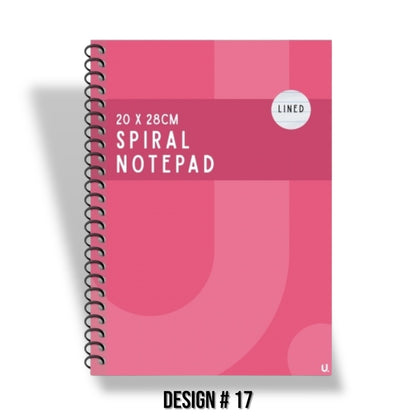 A5 Spiral Lined Notebook