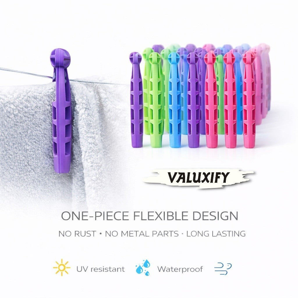 Strong Dolly Pegs Durable Plastic Laundry Clothes Line Coloured Washing Pegs uk