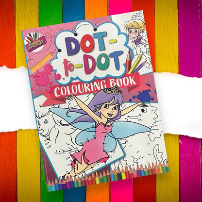 Dot To Dot Colouring Books