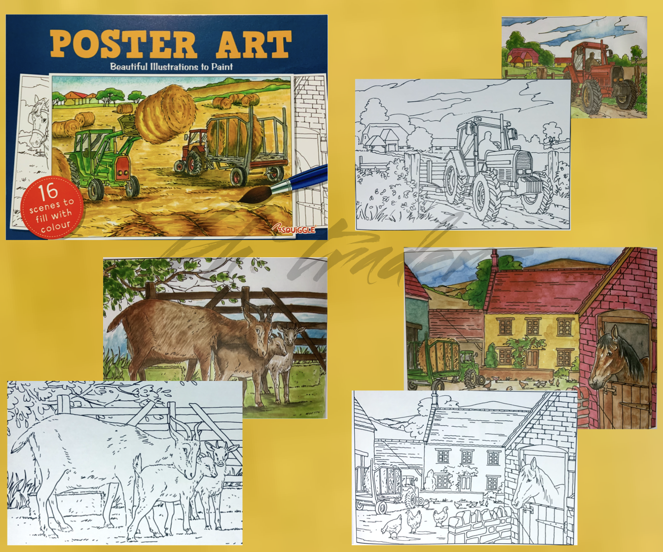 Adult & Teen Advanced Colouring Books – Stress Relief Art Therapy Patterns
