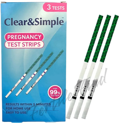 6 Home Pregnancy Test Strips Early Urine Tests Kit Pregnancy Strips Home use