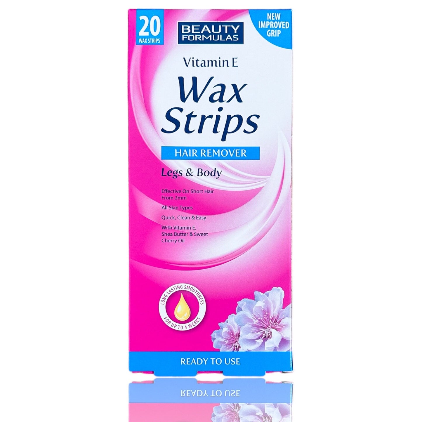 Wax Strips Waxing Leg and Body Bikini Vitamin E Wax Strips 1-100 wax Strips