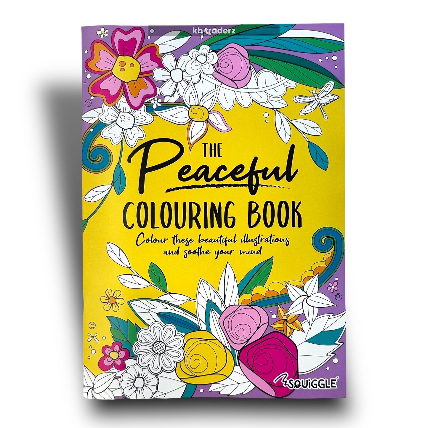 PEACEFUL ADULT COLOURING BOOK