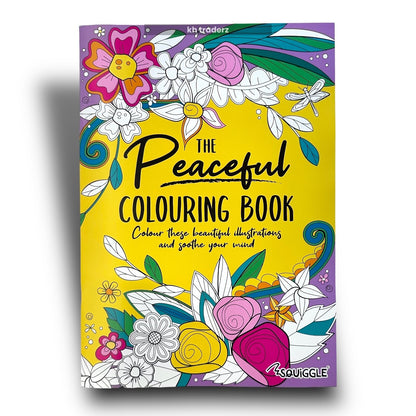 PEACEFUL ADULT COLOURING BOOK