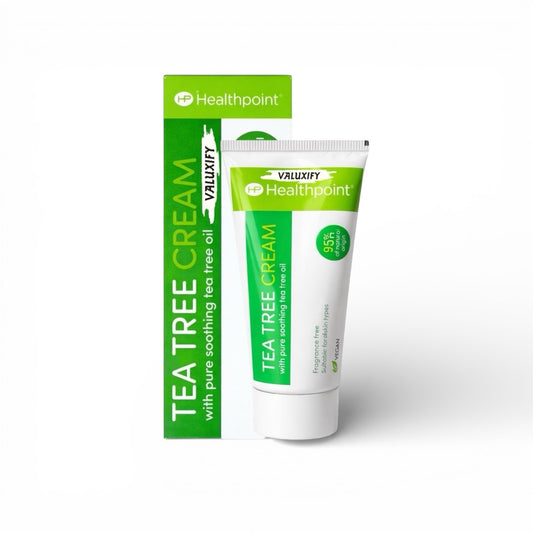 Healthpoint Tea Tree Cream Natural antiseptic Gentle Soothing No Fragrance 50ml