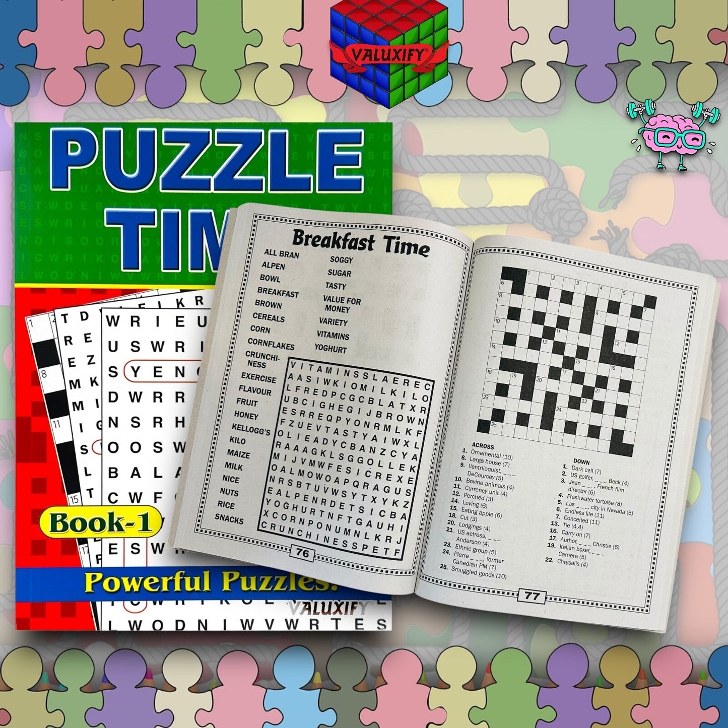 2 | Puzzle Word Search Book - Word search Puzzle Time 225 Powerful Puzzles Adult