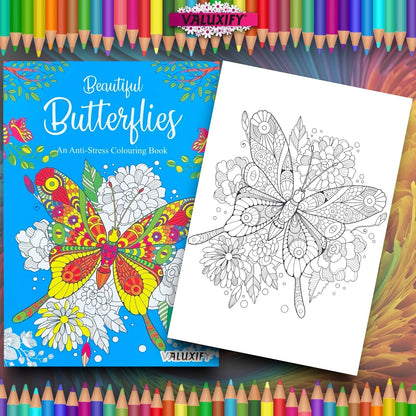 2 | Adult Colouring Books Mindfulness Relax Your Mind Colour Therapy Relaxing