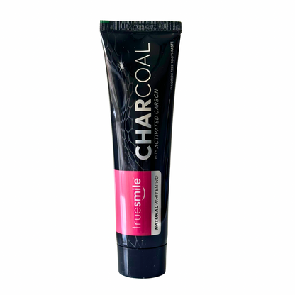 Charcoal Activated Carbon Toothpaste  Cleansing Whitening Free Toothbrush-6 Pack