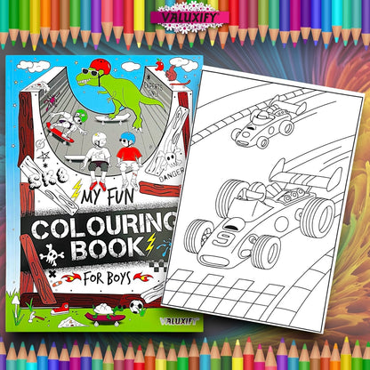 Kids Girls Boys Coloring Books  Activity Book My Fun Boys Girls Colouring Books