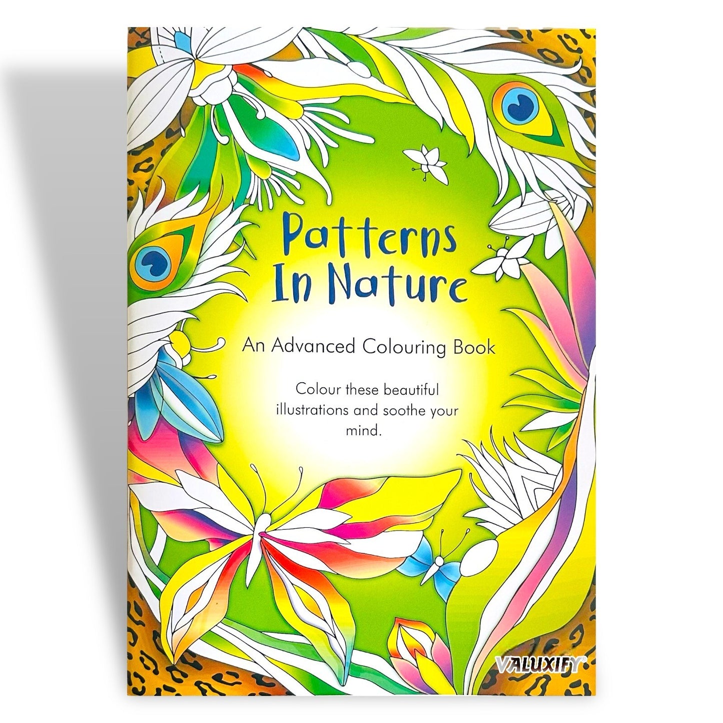 Adult & Teen Advanced Colouring Books – Stress Relief Art Therapy Patterns