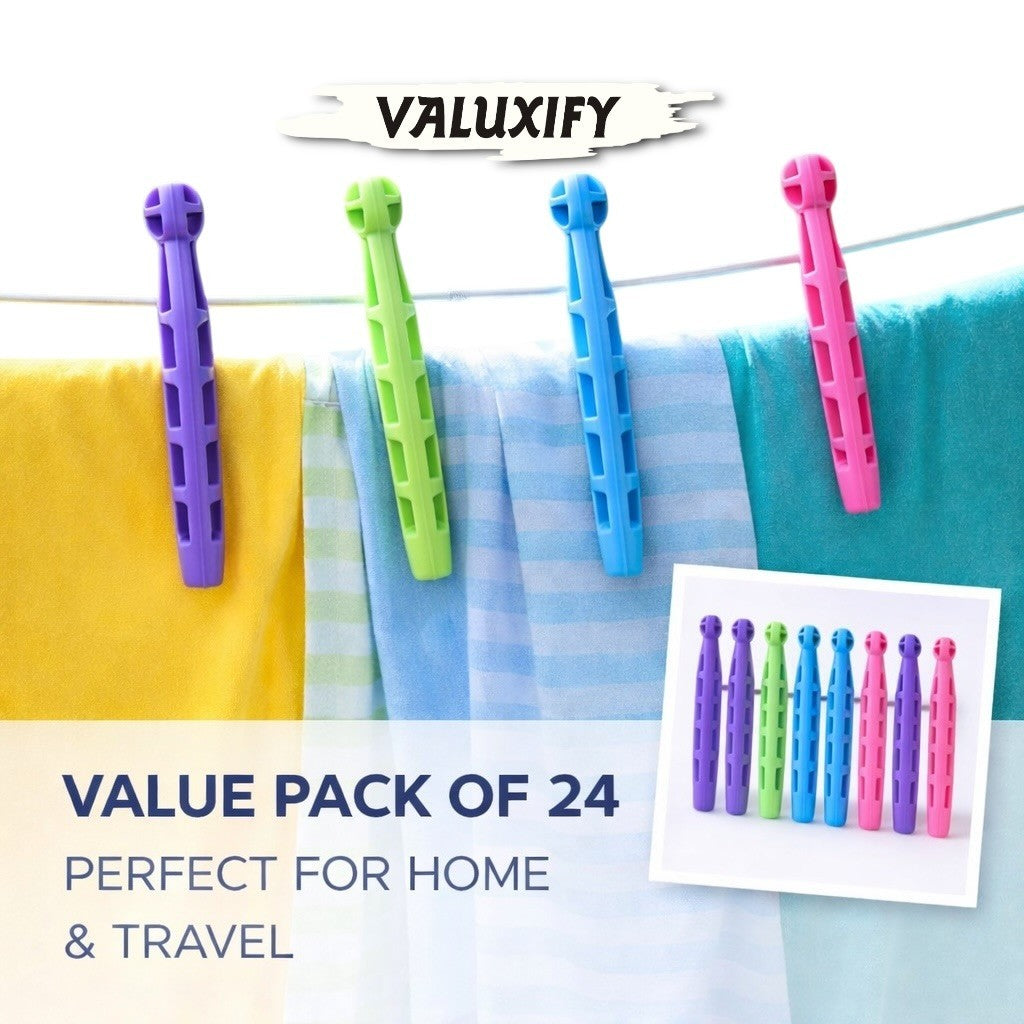 Strong Dolly Pegs Durable Plastic Laundry Clothes Line Coloured Washing Pegs uk