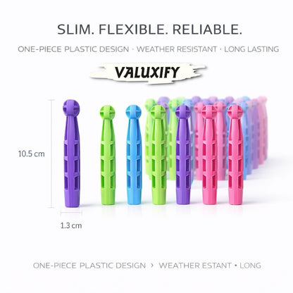 Strong Dolly Pegs Durable Plastic Laundry Clothes Line Coloured Washing Pegs uk