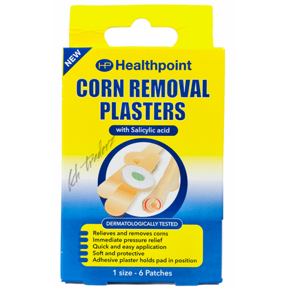 Corn Removal Plasters 6 IN A PACK Protective Foot Plaster with salicylic acid x2