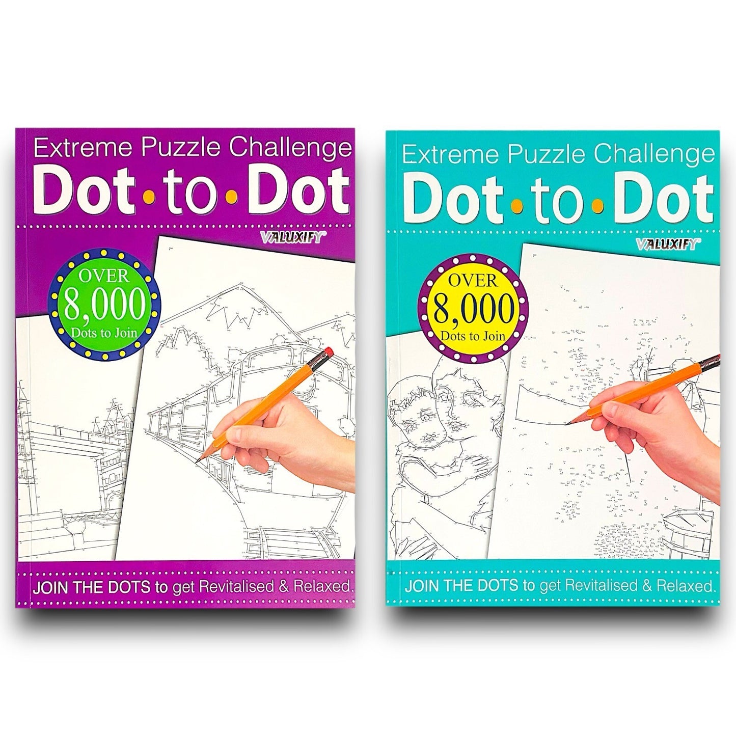 EXTREME DOT TO DOT PUZZLES BOOKS for adults CHALLENGING PUZZLES books Dot to Dot