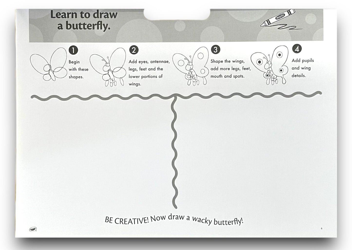 CRAYOLA Kids Activity Paint Artist PAD Learn to Draw COLOURING Sticker Drawing