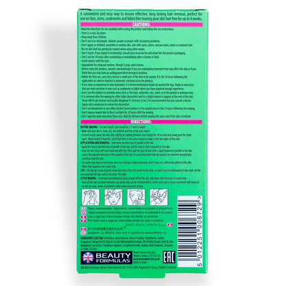 Face Bikini Wax Strips Hair Remover Face & Bikini Line Beauty Formulas