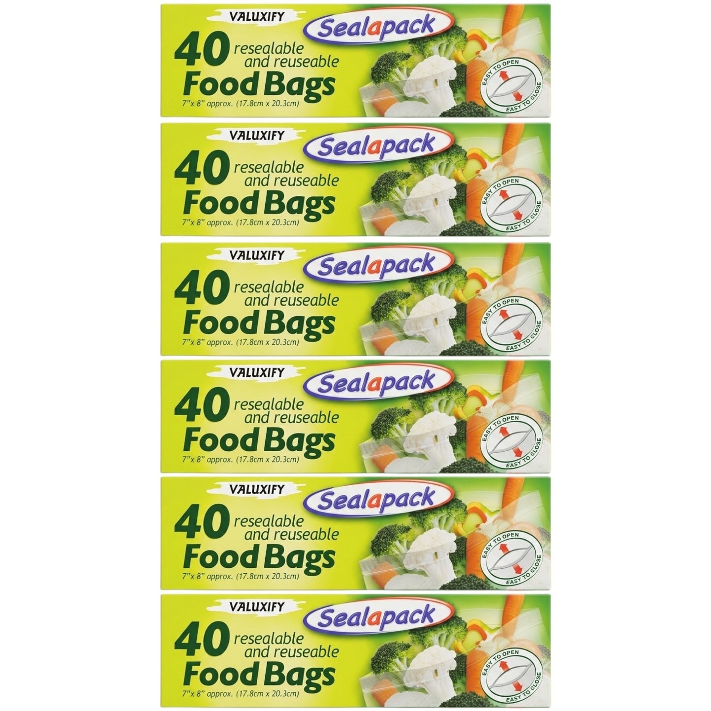 Resealable Food Bags Clear Reusable Storage Bags Freezer Sandwich Bags Strong