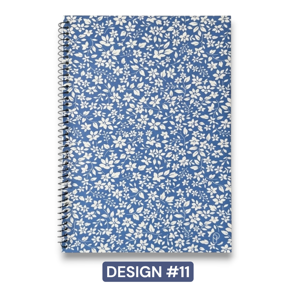 Spiral Notebook Lined Writing Pad 72 Pages Polypropylene Cover School 20x28cm