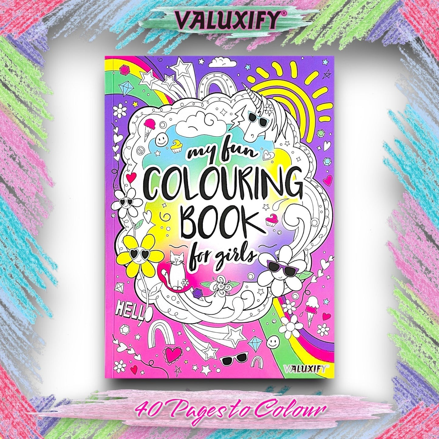 Kids Girls Boys Coloring Books  Activity Book My Fun Boys Girls Colouring Books