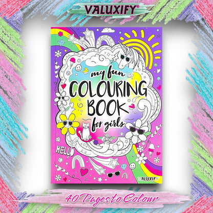 Kids Girls Boys Coloring Books  Activity Book My Fun Boys Girls Colouring Books