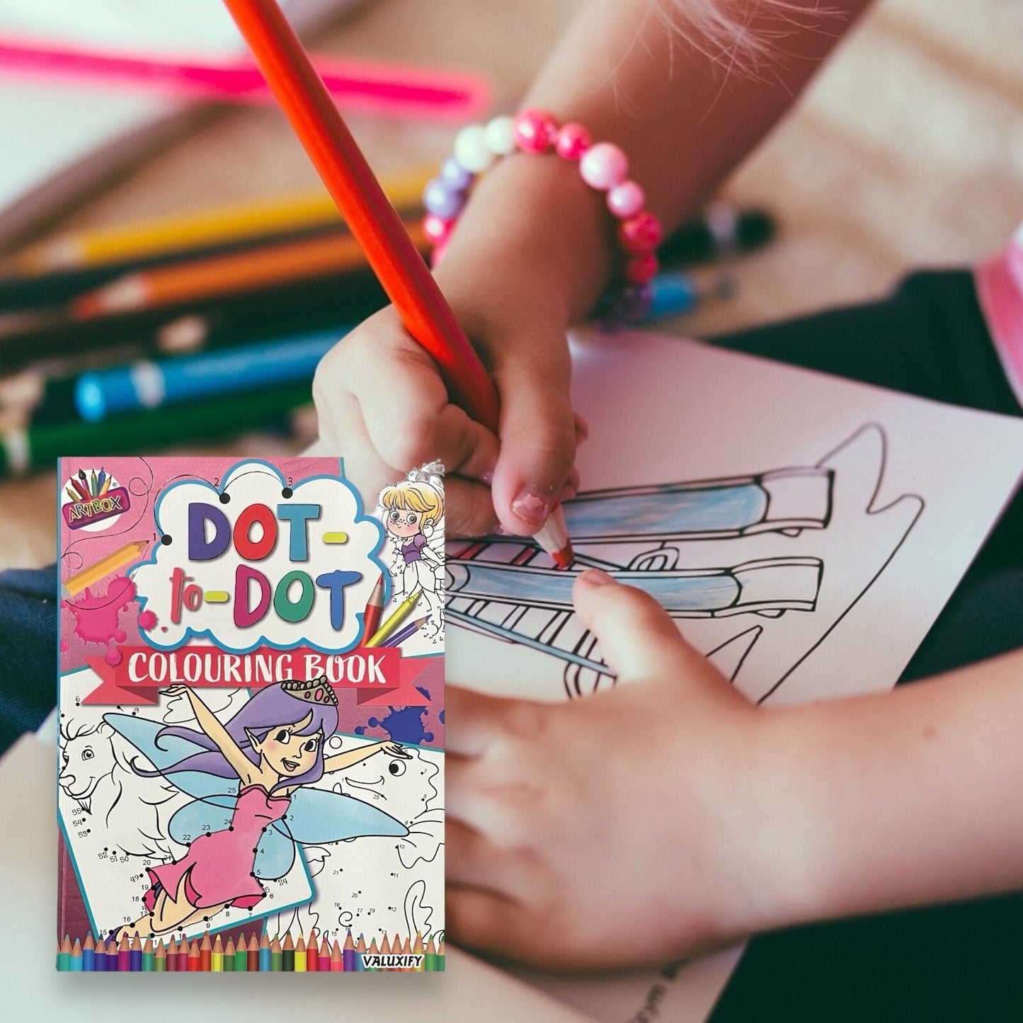 Dot To Dot Colouring Books