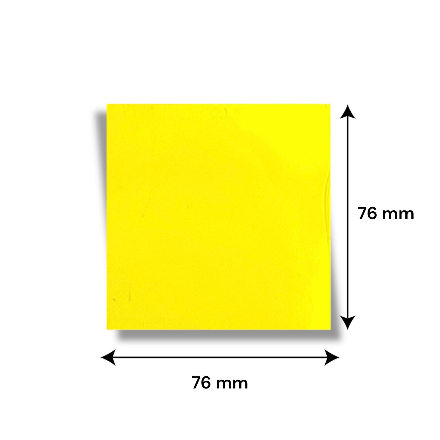 2 Sticky Notes Self Adhesive Small Removable 4 Neon Color Office Paper Memo Pads
