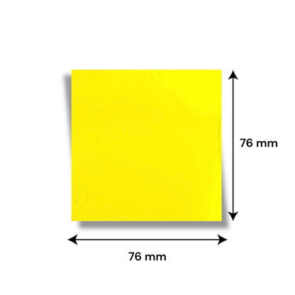 2 Sticky Notes Self Adhesive Small Removable 4 Neon Color Office Paper Memo Pads