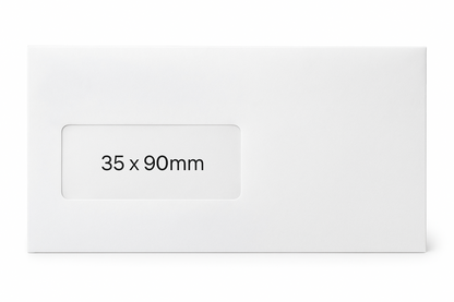 DL C6 Envelopes Peel and Seal White Manila Office Stationery Mailing Supplies