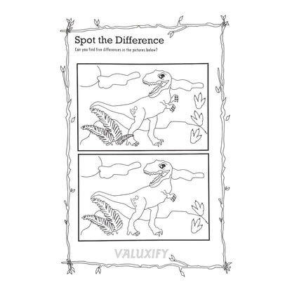 Kids Dinosaur & Dragon Activity Book