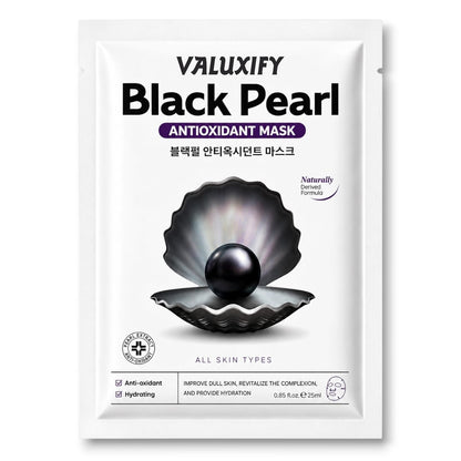 Face Sheet Masks Pack Of 6 Korean Skin Care Niacinamide Collagen Pearl Face Mask