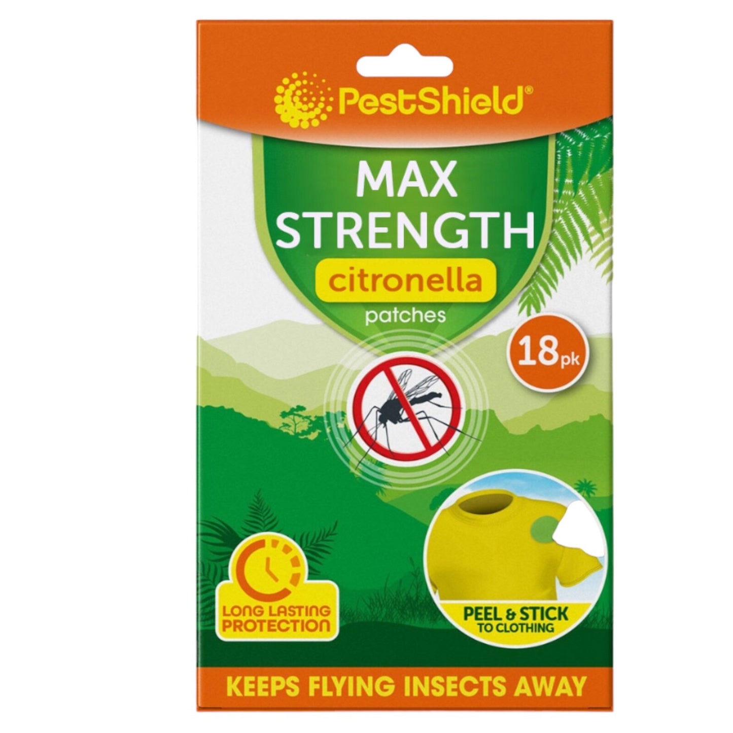 Mosquito Insect Repellent Citronella Patches Max Strength Outdoor 36 Pieces