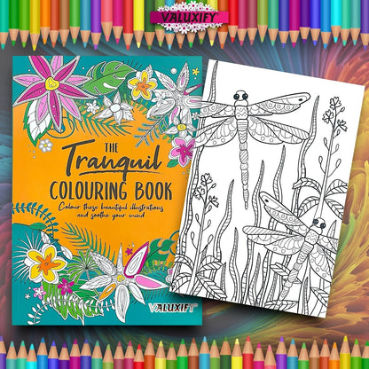 2x Adult Colouring Books Mindfulness Relax Your Mind Colour Therapy  Relaxing A4