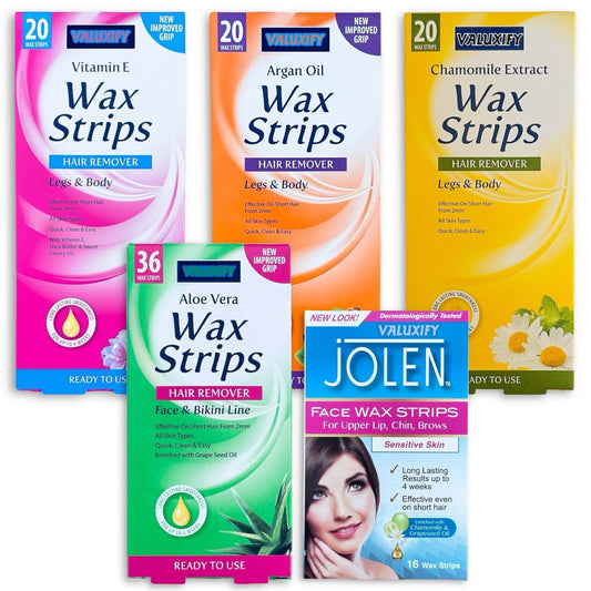 Wax Strips Leg Body Bikini Face Wax Strips Double sided Hair removal Strips