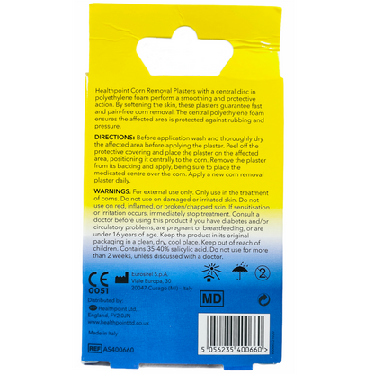 Corn Removal Plasters 6 IN A PACK Protective Foot Plaster with salicylic acid x2