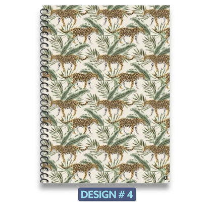 Spiral Notebook Lined Writing Pad 72 Pages Polypropylene Cover School 20x28cm